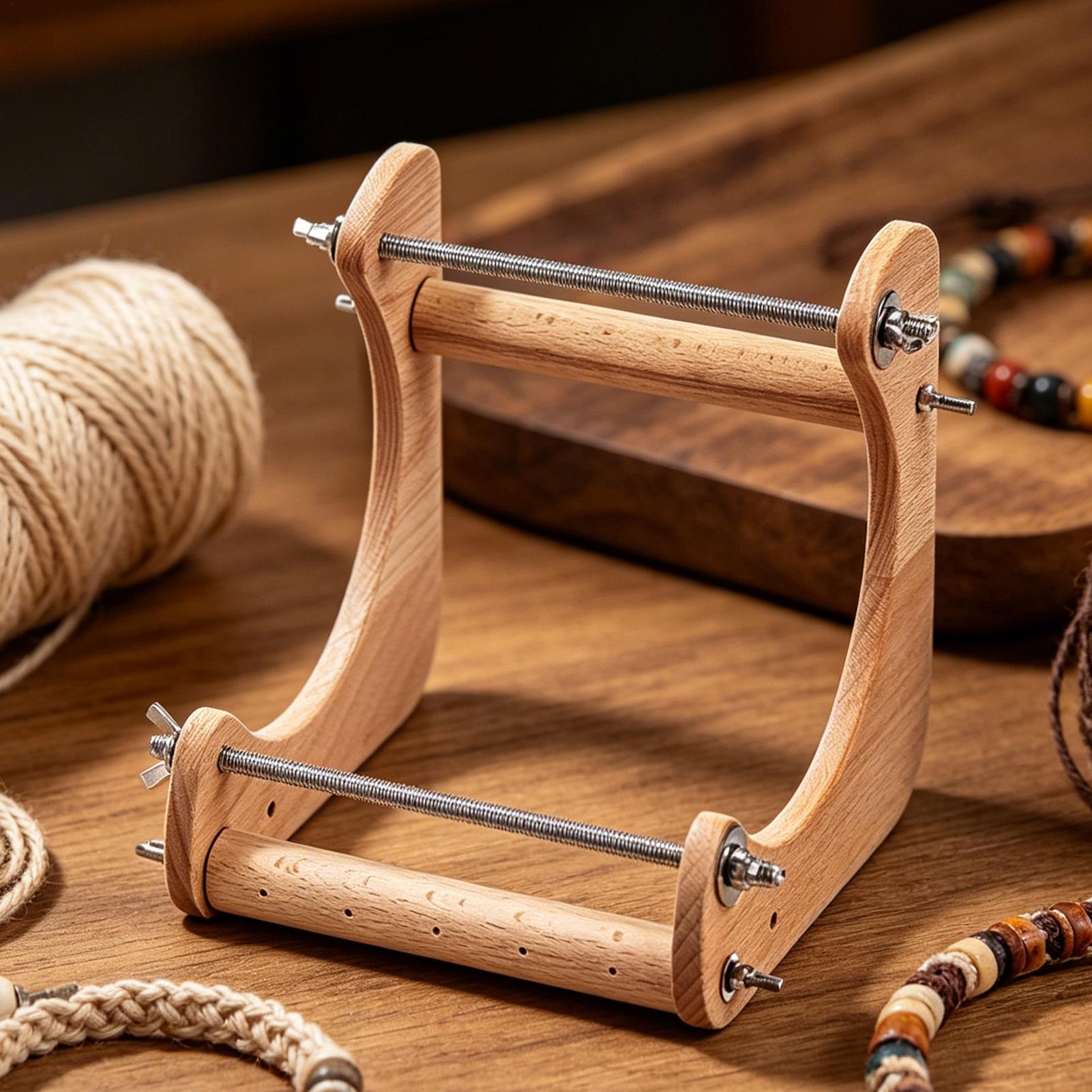 1pc Wood Beading Loom Adjustab - đánh giá và giá Jewelry Making Machines