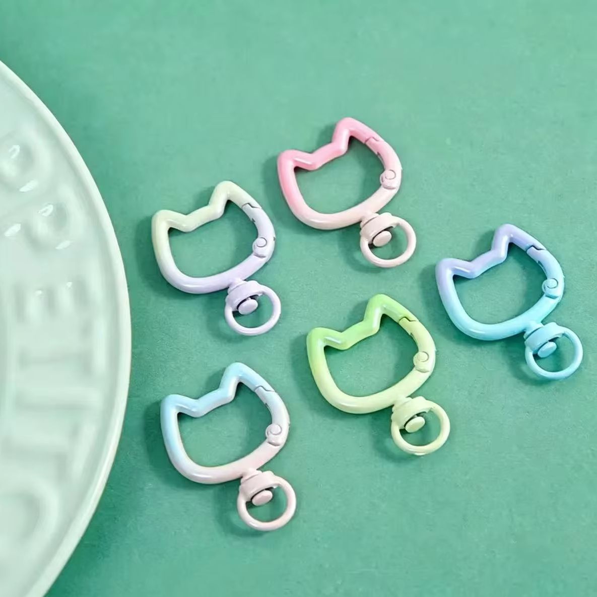5-10PCS Gradient Cute Cat Clas - đánh giá và giá Jewelry Making Designs