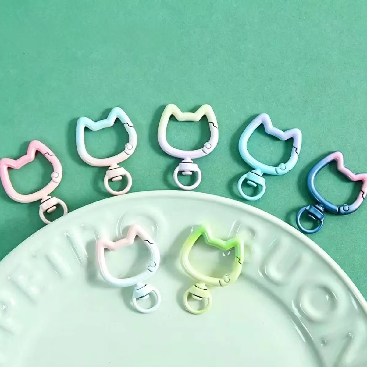 5-10PCS Gradient Cute Cat Clas - đánh giá và giá Jewelry Making Designs