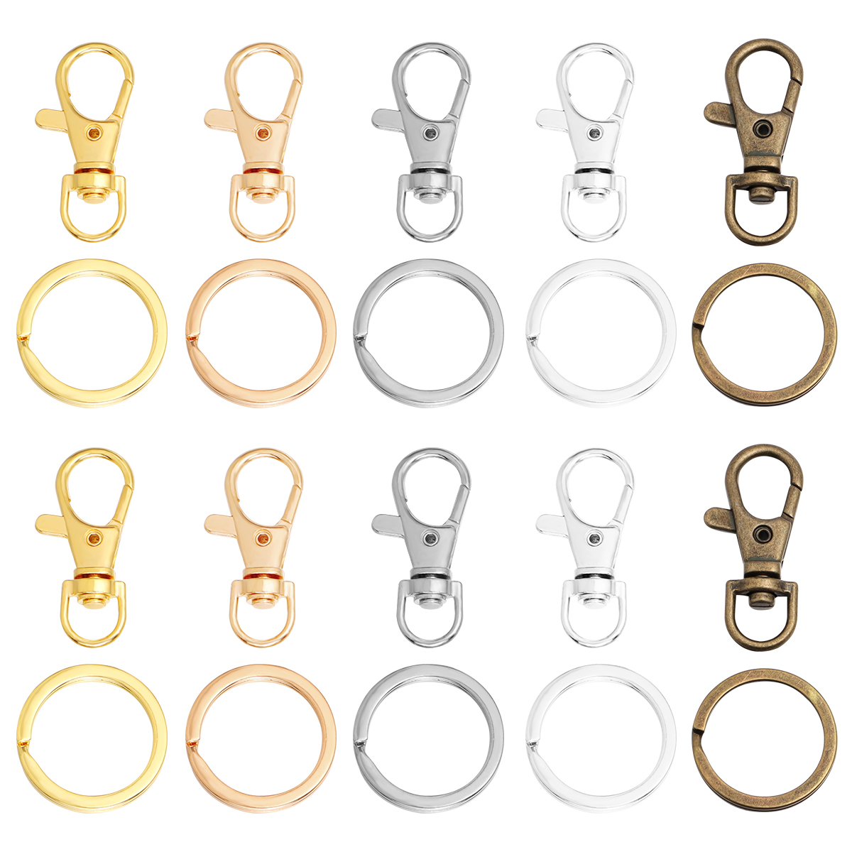 10Sets Alloy Swivel Lobster Cl - đánh giá và giá Jewelry Making Hoops