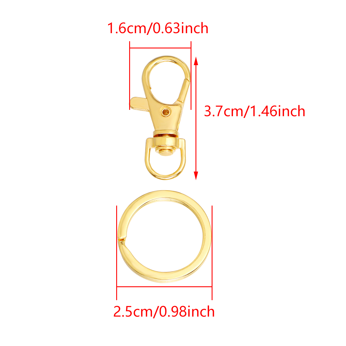 10Sets Alloy Swivel Lobster Cl - đánh giá và giá Jewelry Making Hoops